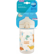 Canpol 56/624_bei Bidon na wodę dla dzieci od 2,5 r.ż. JUNIOR beżowy
