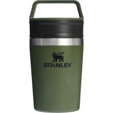 Stanley Termokrūze The Caf&eacute;-To-Go Travel Mug 0,23L tum&scaron;i zaļa