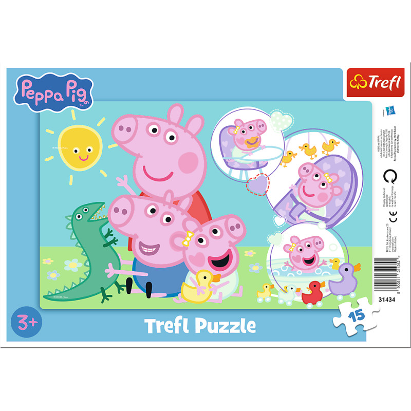 Trefl PEPPA PIG Dėlionė, 15 det.