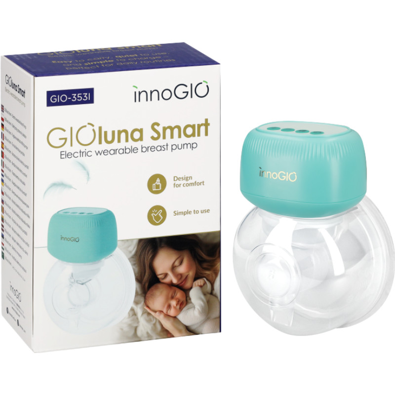 Innogio GIO-353I Elektryczny laktator muszlowy GIOluna Smart NOWOŚĆ