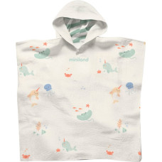 Miniland MUSLIN COTTON PONCHO 50X55 CM