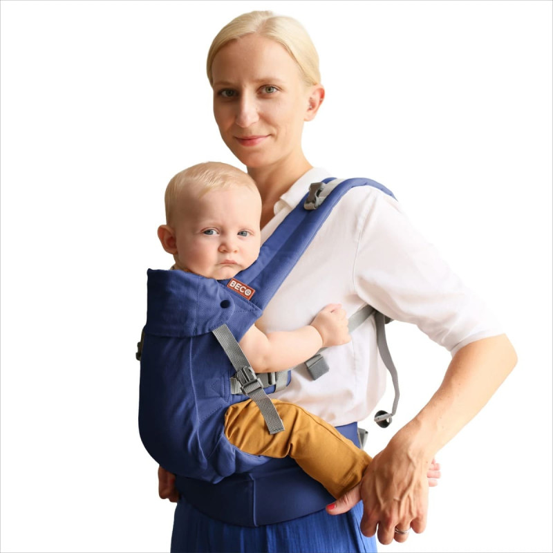 Beco Kengūros tipo nešioklė BECO GEEMINI NAVY V2