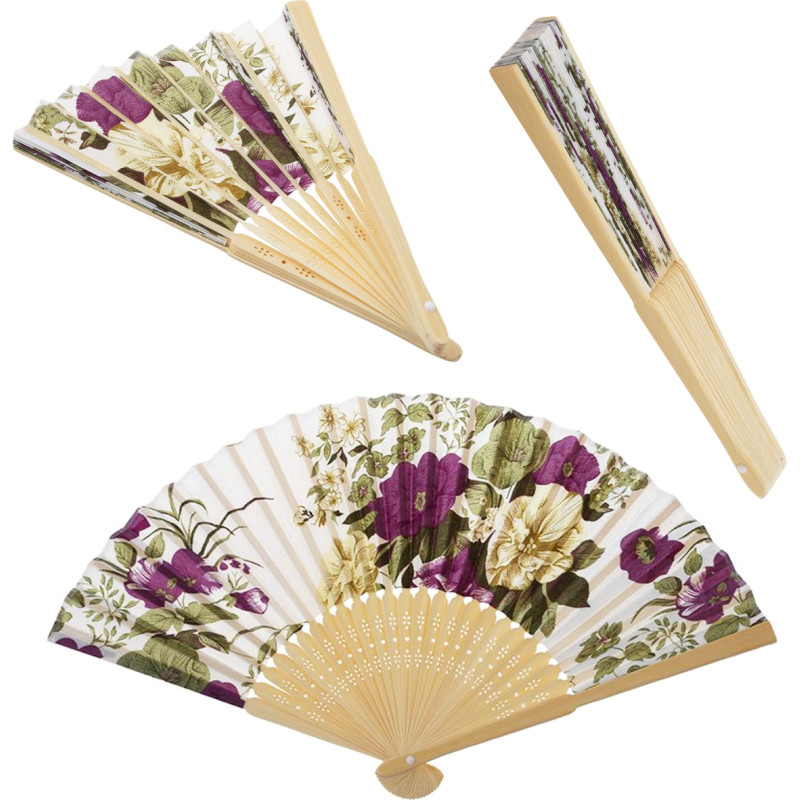 WACHLARZ DREWNIANY KWIATY