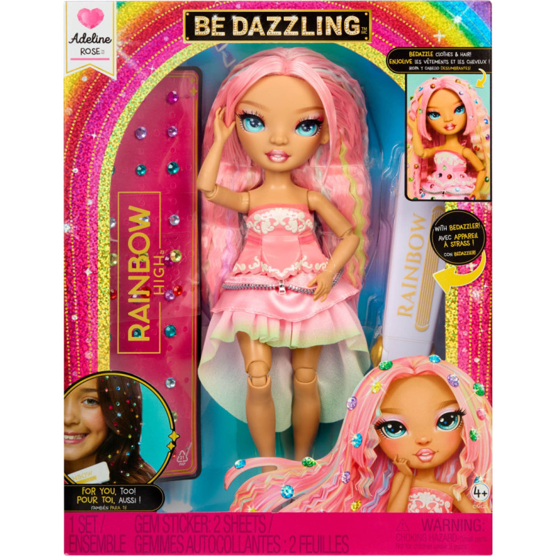 Rainbow High Be Dazzling-Adeline Rose 597797-EUC