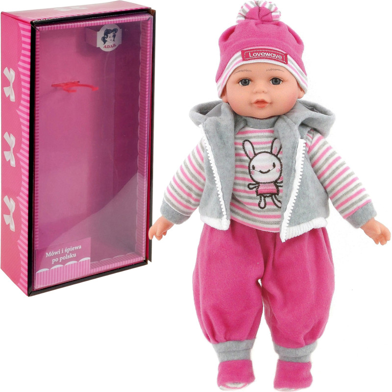 LALKA BOBAS Z POLSKIM GŁOSEM 35cm