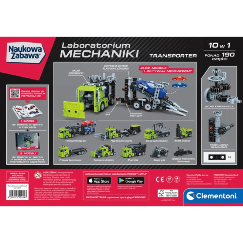 LABORATORIUM MECHANIKI TRANSPORTER