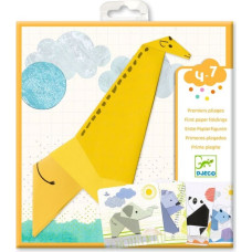 Djeco Kurkite su popieriumi - Pirmasis lankstymas i&scaron; popieriaus