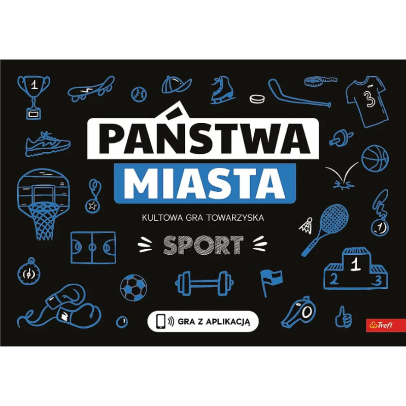 Trefl 30067 Gra towarzyska Państwa-miasta. Sport