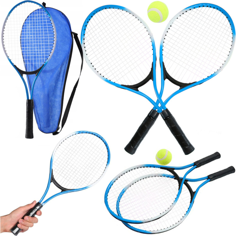 ZESTAW RAKIETEK DO TENISA W POKROWCU