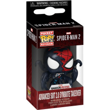 Funko POP! Raktų pakabutis: Marvel: Spider-Man 2 - Advanced Suit 2.0 (Symbiote Takeover)
