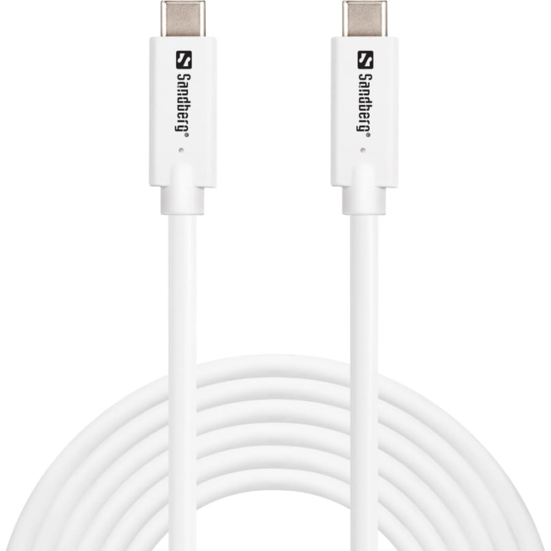 Sandberg 136-75 USB-C>C USB 3.2 Gen2 100W, 3m