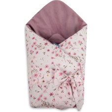 Sensillo BABY WRAP VELVET BLOOM PINK 75X75