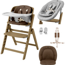Carrello Baby Highchair Carrello Focus CRL-16801 Moka Brown