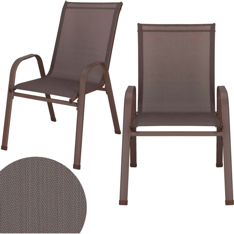 Springos Sodo kėdžių komplektas 2 vnt. 73 x 55.5 x 93 cm GF0104