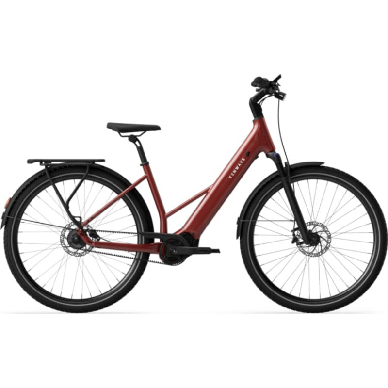 Tenways Electric bicycle TENWAYS Ago Air Belt, Velvet Red