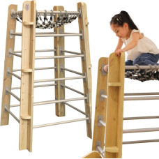 Classic World Edu Wooden Climbing Tower Ladder 360