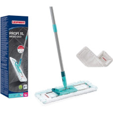 Leifheit Grīdas birste ar saliekamu kātu kastē Profi XL micro duo 42cm + main. lupata Profi XL Superduster 42cm