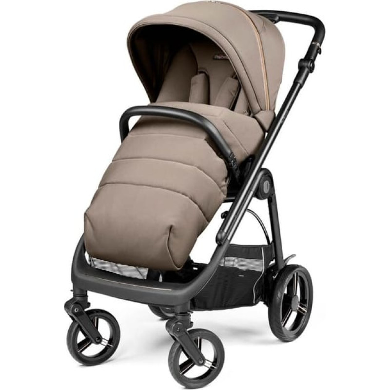 Peg-Perego Veloce PINE BARK Apverčiamas vežimėlis su kojų užklotu