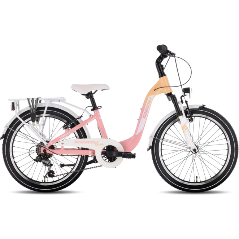 Tabou Children's bicycle TABOU Queen 20, coral-white