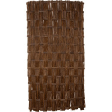 Dekoratīvais žogs, 180×90 cm, pīts, brūns