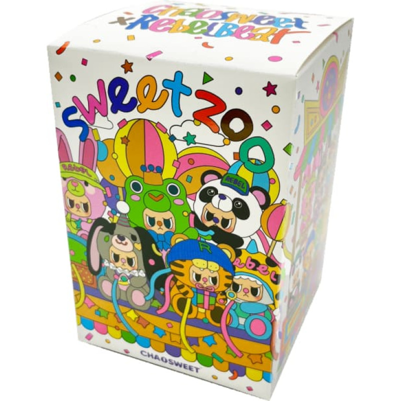 Rebel Bear Spalvinga beždžionėlė &bdquo;Sweet Zoo", 15 cm