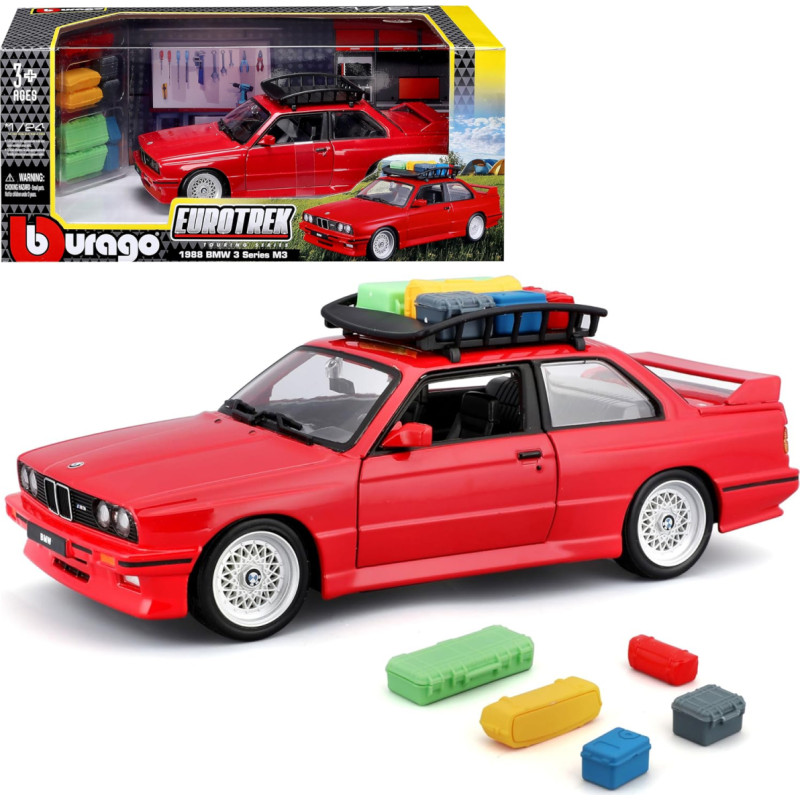 AUTO BBURAGO 1988 BMW SERIES M3 1:24