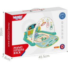 Woopie BABY 59233 Mata edukacyjna z pianinkiem 10 el.