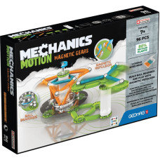 Geomag Magnetinis konstruktorius - Mechanika - Magnetiniai krumpliaračiai (96 vnt.)