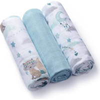 Babyono bamboo diapers 3 pcs blue 397/12