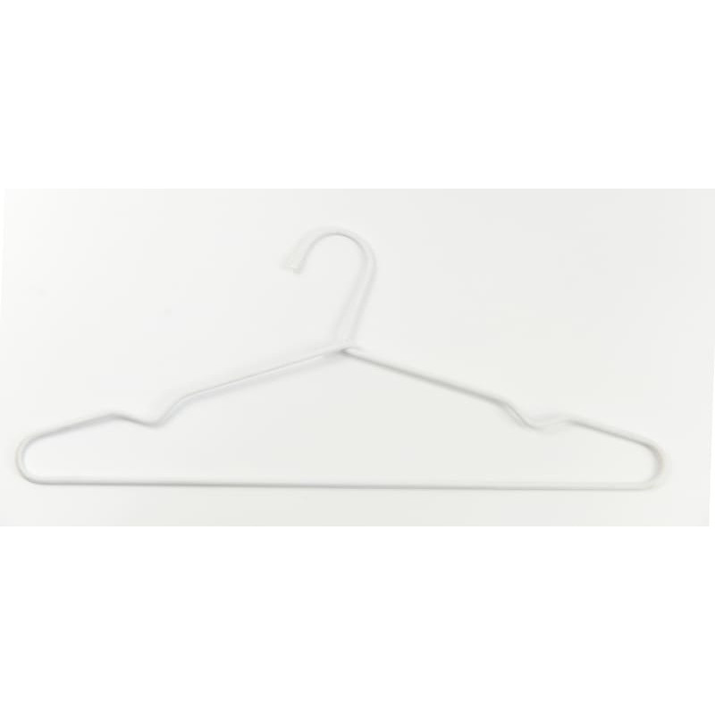 Ordinett Drēbju pakaramie 3gab. nerūsējošā tērauda/auduma Metal 44,5cm asorti, melni/gaiši zili/balti