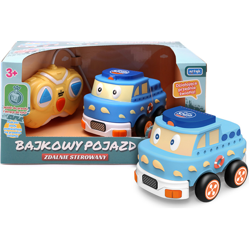 Artyk 132544 Bajkowy pojazd zdalnie sterowany niebieski