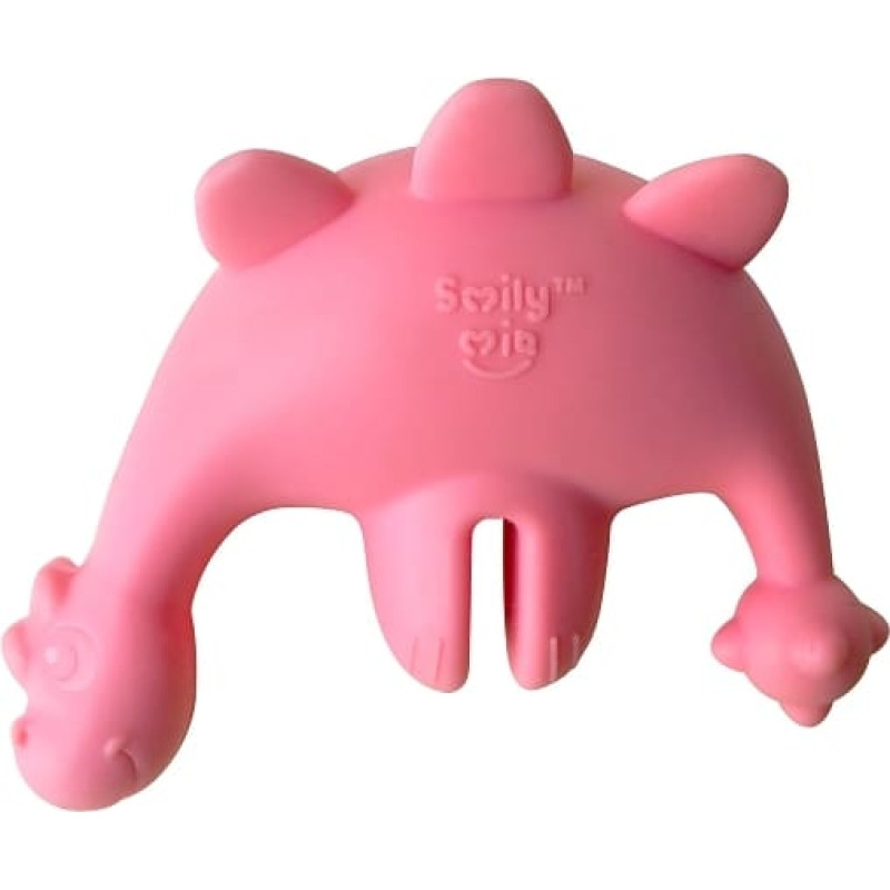 Smily Mia Zestaw słomek Dinozaur pink