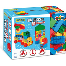 Wader 41592 Big Blocks klocki 51el.