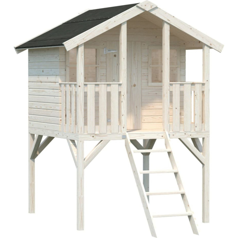 Koka spēļu namiņš bērniem “Saules zaķītis”