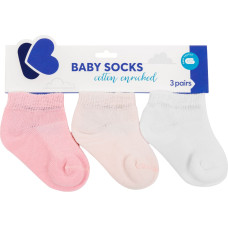 Baby summer socks Pink 2-3y