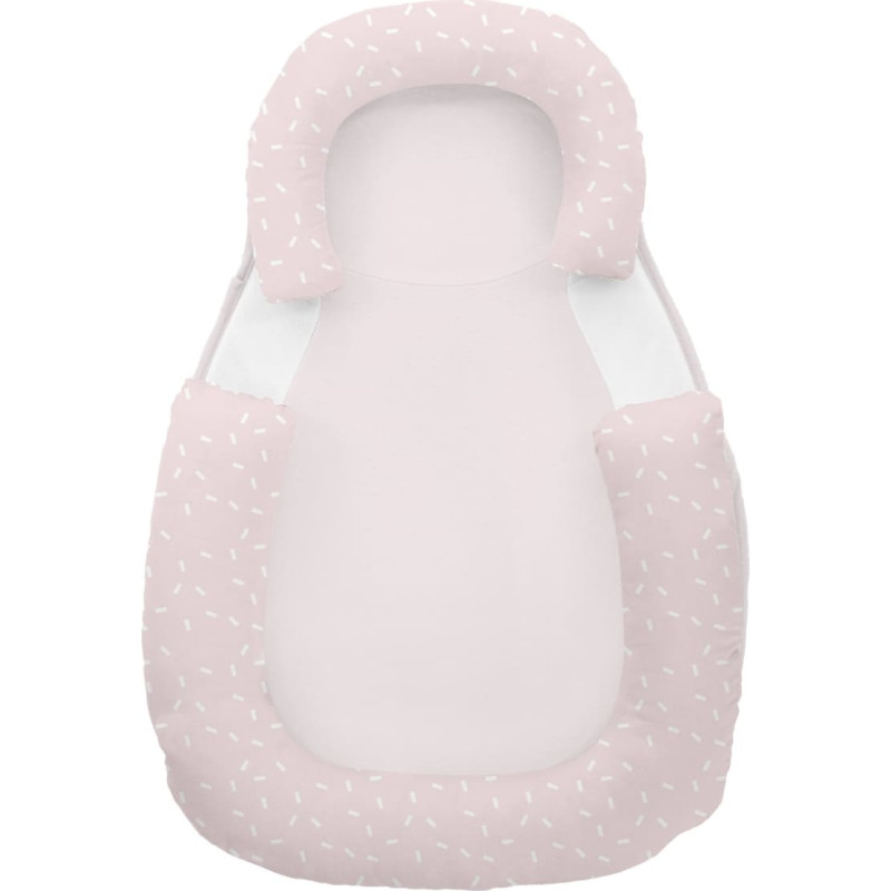 Memory anti-rollover positioner Confetti Pink