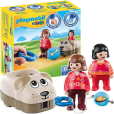 Playmobil Piesek na Kółkach Wagonik Figurki Klocki Zestaw 70406