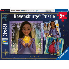 Ravensburger Puzzle Disney Wish 3 x 49 Pc Puzzle 5702