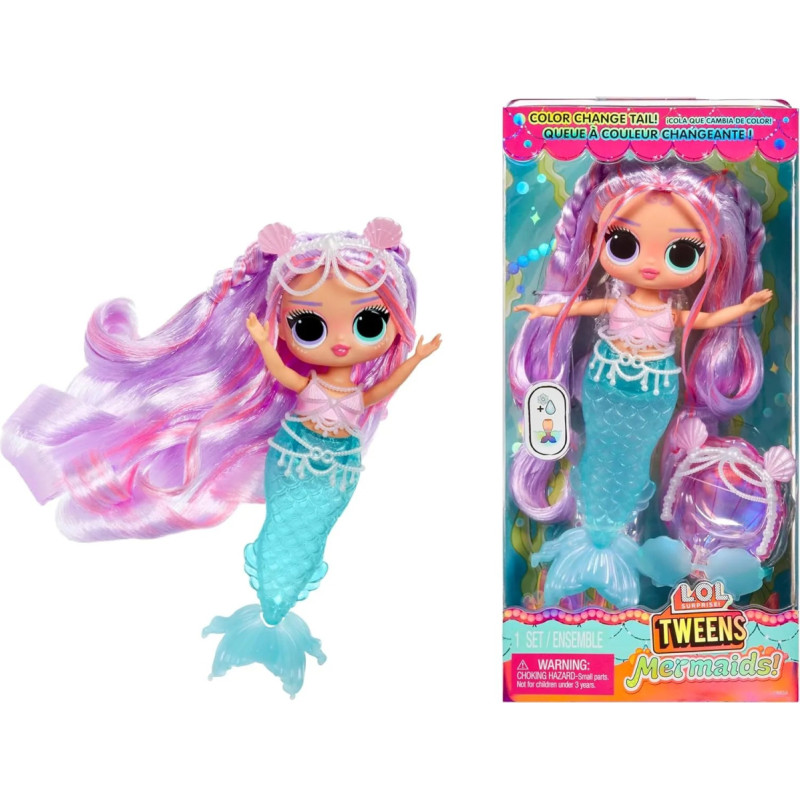 LOL 510444-EUC L.O.L. Surprise Tweens MERMAID Doll - Lana Marine