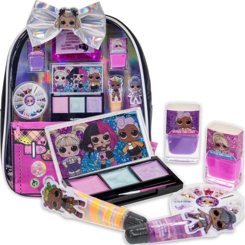 Townley L.O.L Surprise! Backpack Beauty Cosmetic Make-up Set LL0170GA