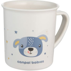 Canpol Babies Plastmasas krūzīte BLUE PUPPY 04/413