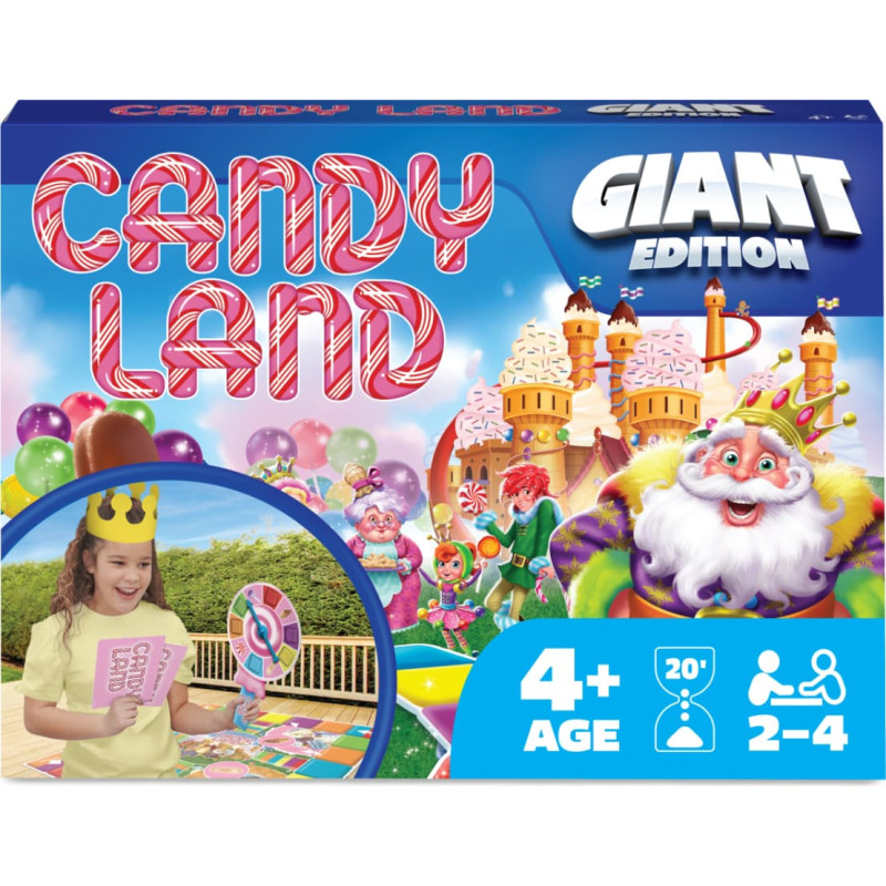 Spinmaster Games galda spēle Giant Candyland, 6063157