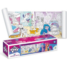 Dodo Stalo žaidimai Spalvinimo plakatas My Little Pony