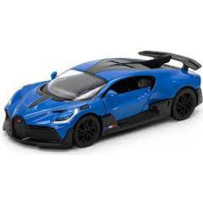 Kinsmart automobilis, Bugatti Divo, mėlynas