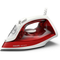 Philips 2000 sērijas Tvaika gludeklis, 2000W, sarkans - DST2010/40