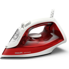 Philips 2000 sērijas Tvaika gludeklis, 2000W, sarkans - DST2010/40