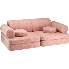 Wigiwama Guava Pink Settee Dīvāns