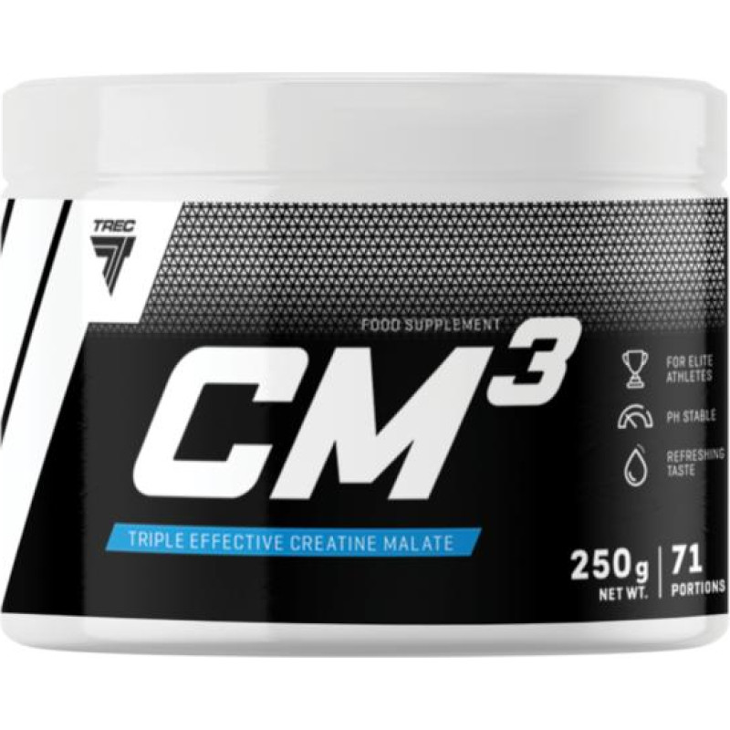 Trec Kreatiinikompleks TREC CM3 POWDER, WHITE COLA, 250g