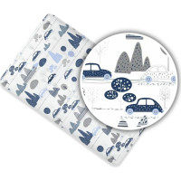 Ankras bed sheet with elastic band 120x60 cars