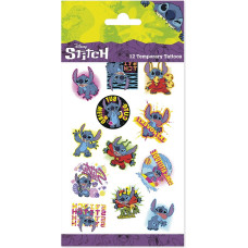 Laikinos tatuiruotės 12 vnt. Stitch